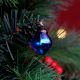 25 Pieces Blue Tiny Christmas Ornaments